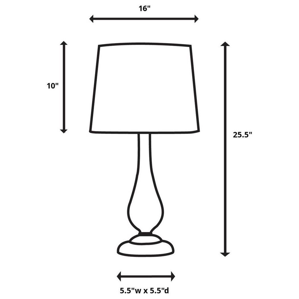 dark teal table lamp