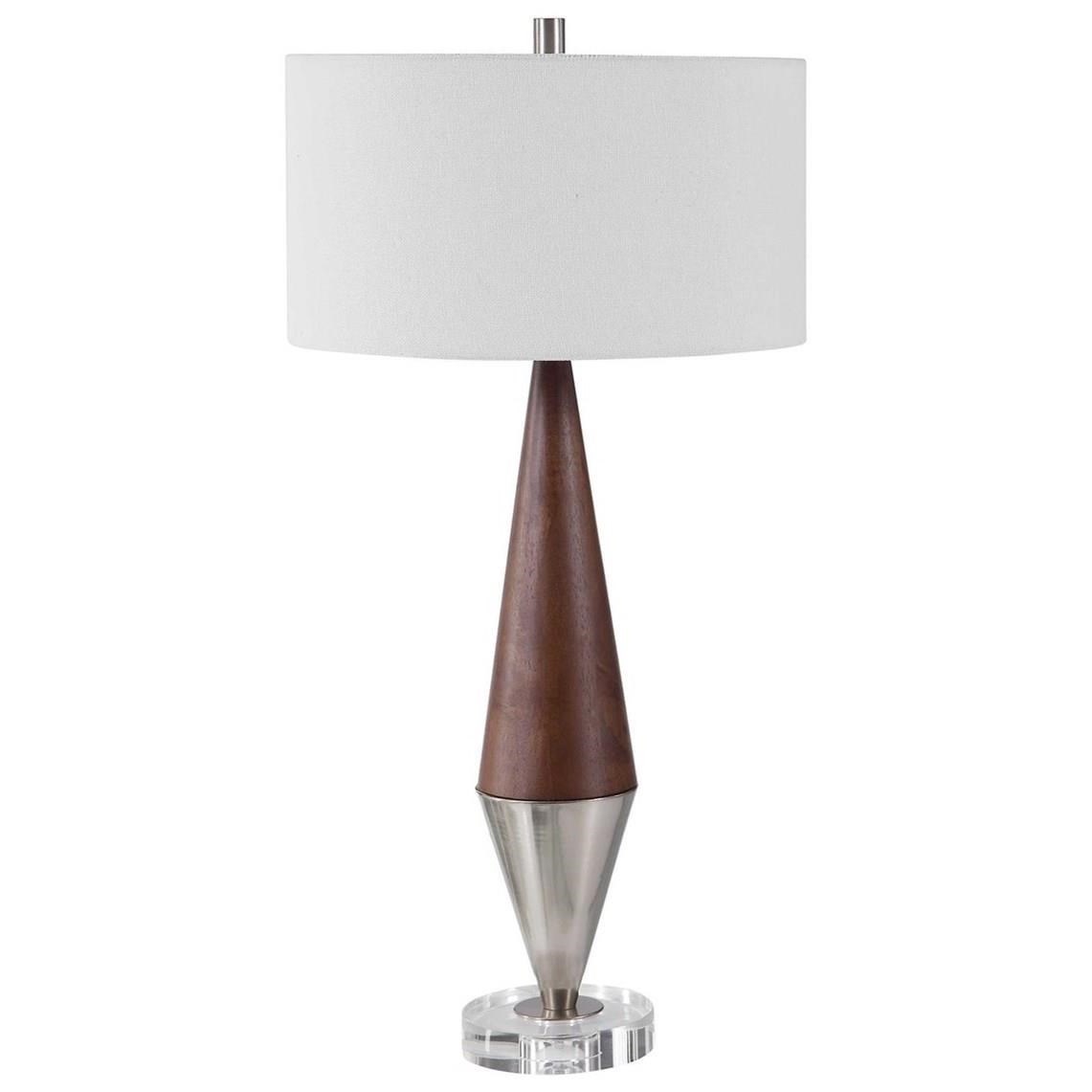 Uttermost Table Lamps Haldan Mid Century Table Lamp Suburban Furniture Table Lamps