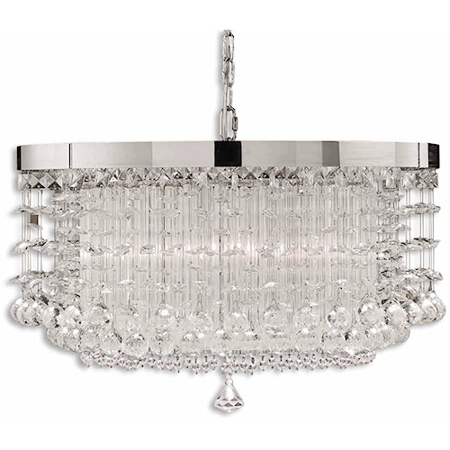 Uttermost Lighting Fixtures 21138 Fascination 3 Light Chandelier Uttermost Lighting Fixtures Fascination 3 Light Chandelier