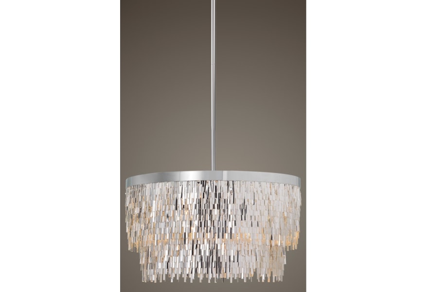 Uttermost Lighting Fixtures Pendant Lights 21283 Millie 6 Light Pendant Lights 21283 Millie 6 Light
