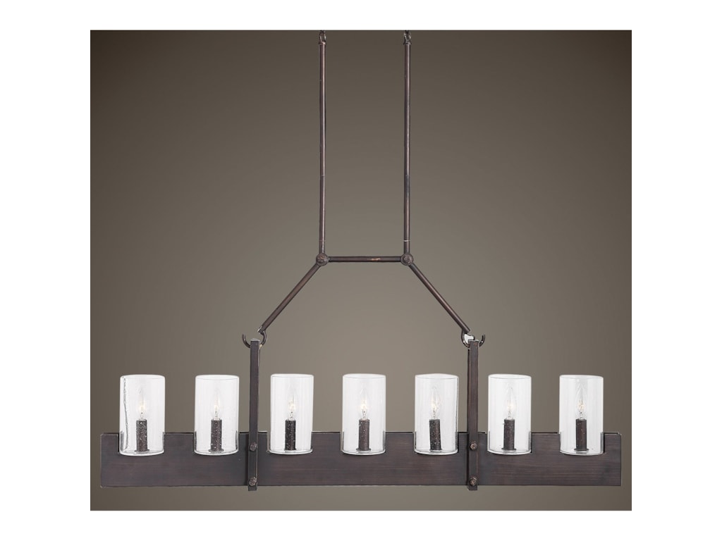 Lighting Fixtures Pendant Lights Pinecroft 7 Light Island Linear By Uttermost At Furniture Super Rochester Mn Lighting Fixtures Pendant Lights Pinecroft 7 Light Island Linear By Uttermost At Furniture Super Rochester Mn