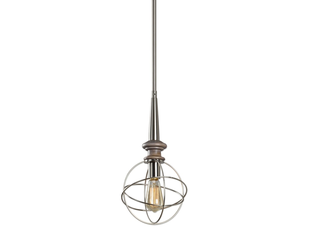 Uttermost Lighting Fixtures 22096 Amira 1 Lt Mini Pendant Uttermost Lighting Fixtures Amira 1 Lt Mini Pendant