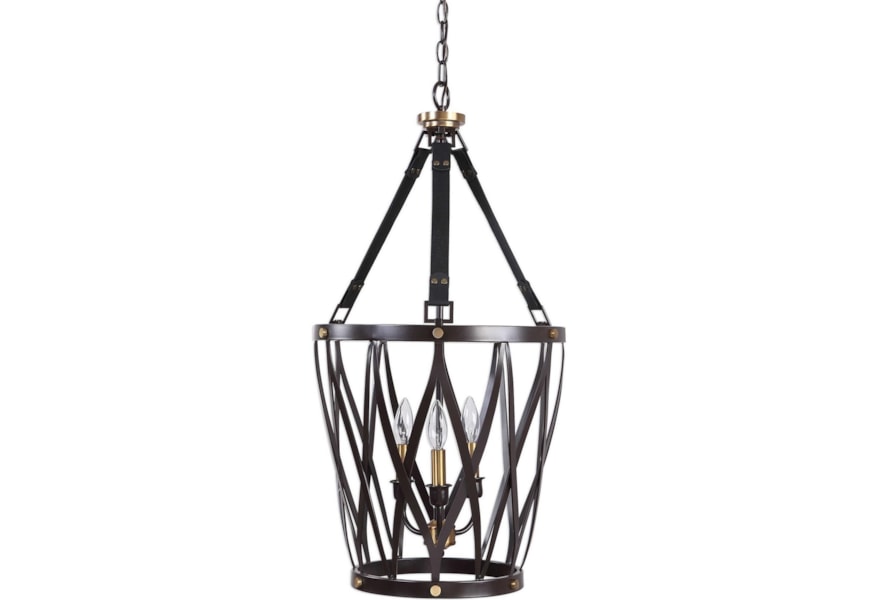 Uttermost Lighting Fixtures Pendant Lights Marlandin 3 Light Uttermost Lighting Fixtures Pendant
