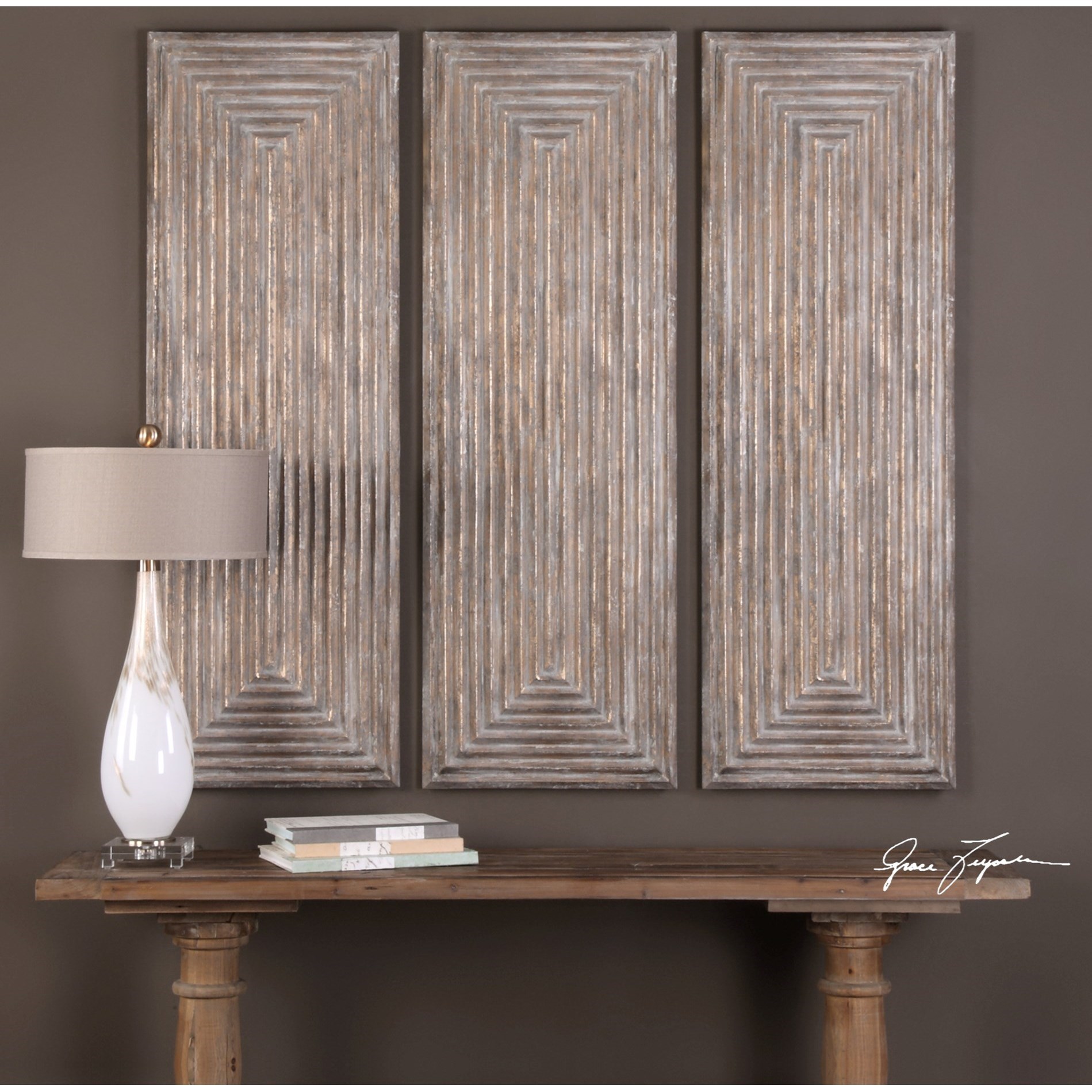 Uttermost Alternative Wall Decor 04060 Lokono Panel Miller Home