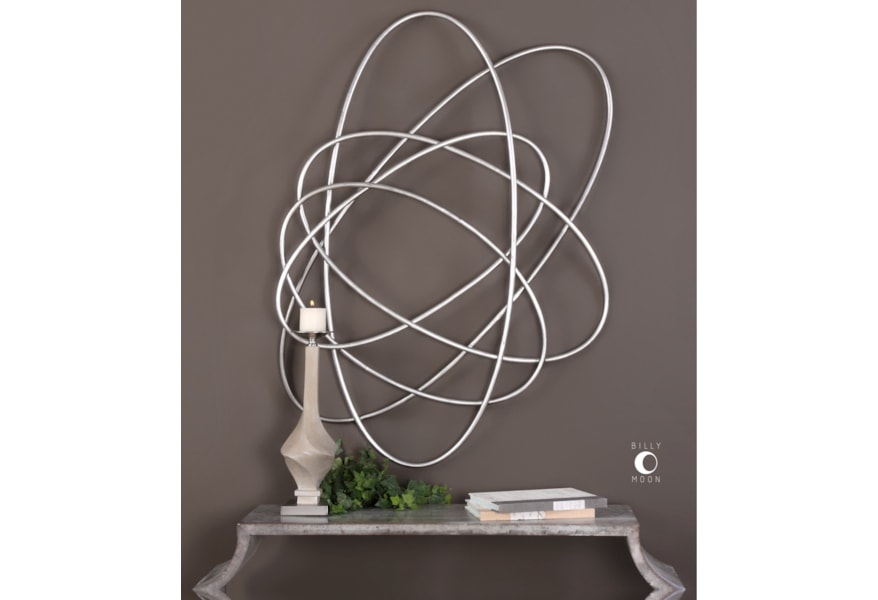 Alternative Wall Decor Orbital Silver Art Alternative Wall Decor Orbital Silver Art
