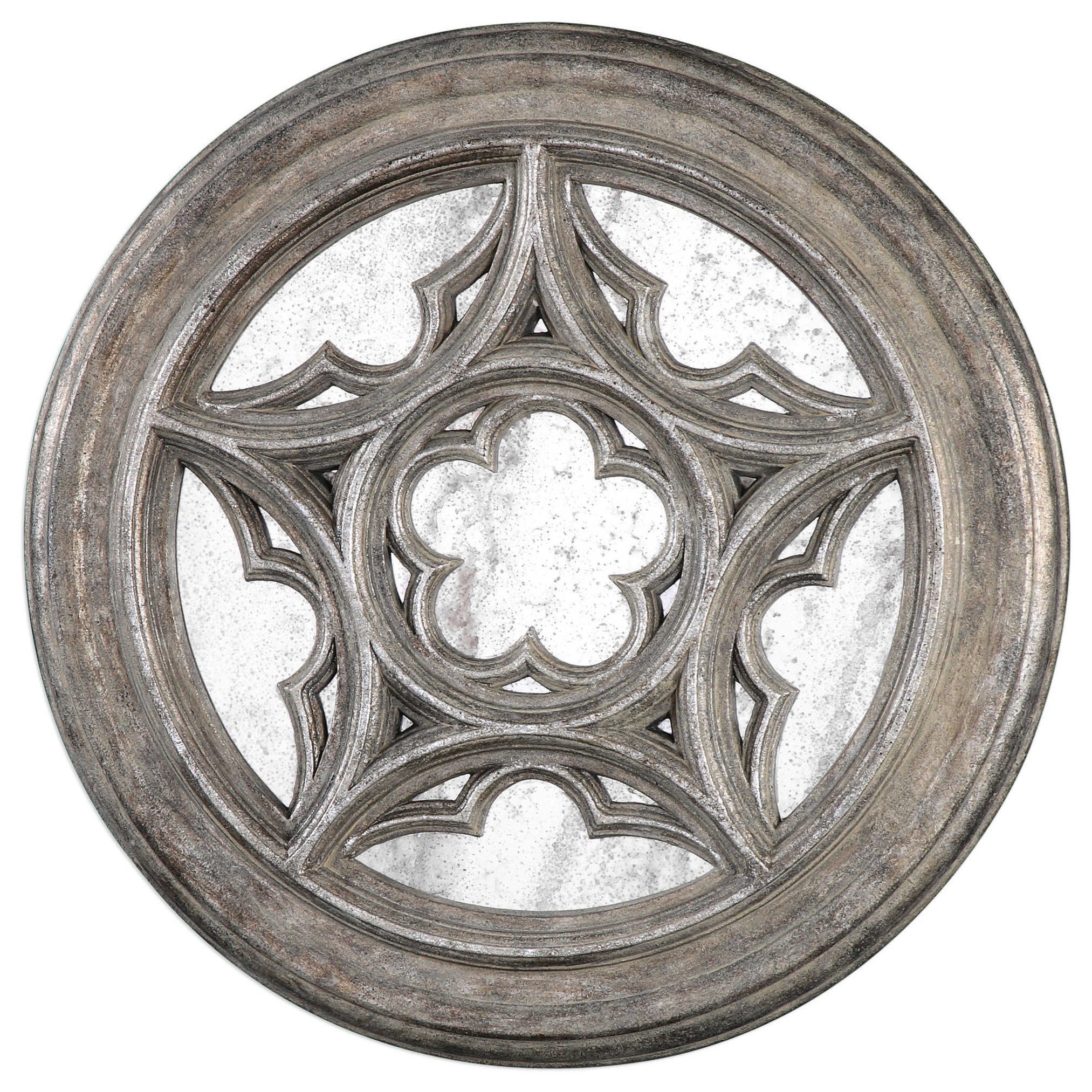 Uttermost Alternative Wall Decor Marwin Round Window Mirror