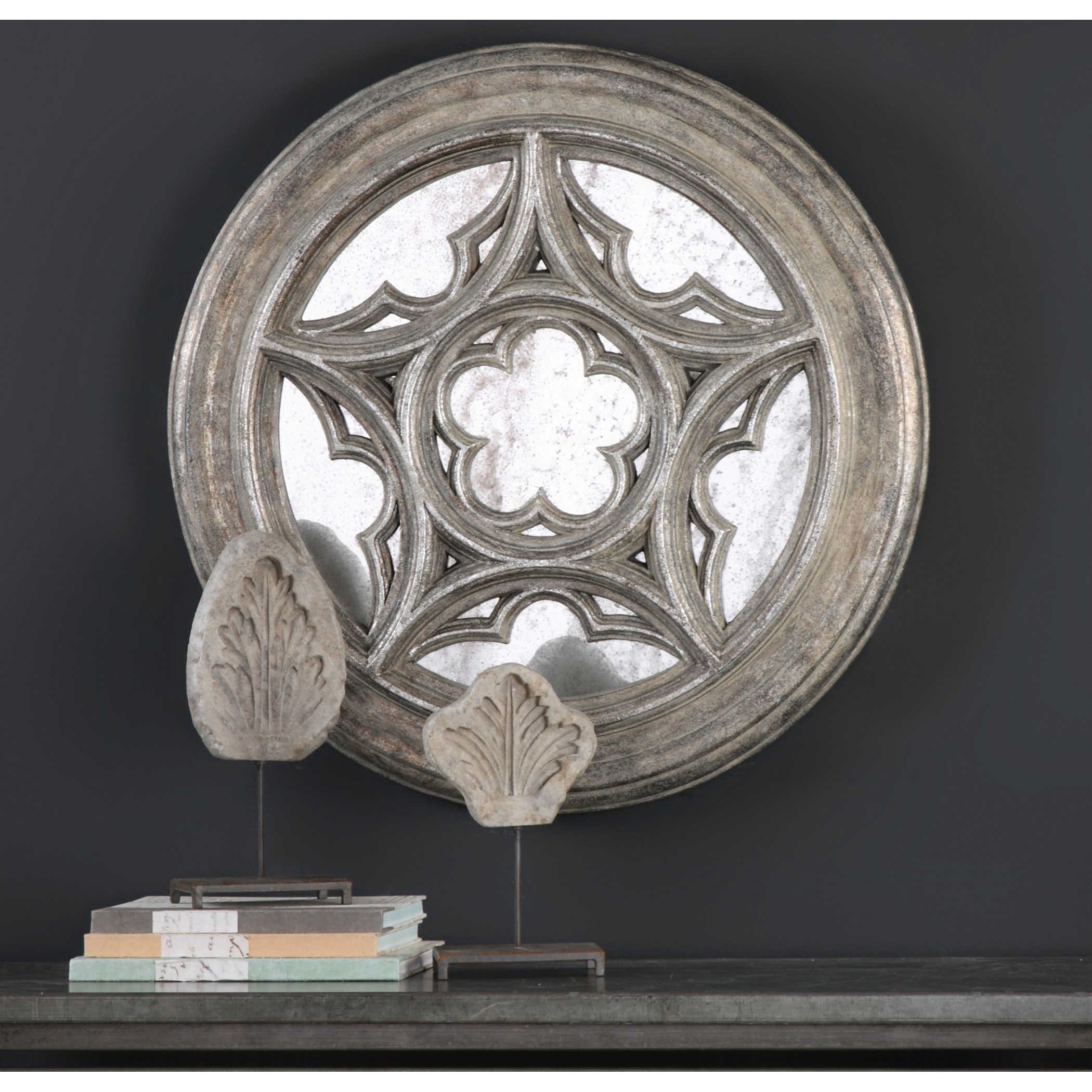 Uttermost Alternative Wall Decor 04097 Marwin Round Window Mirror