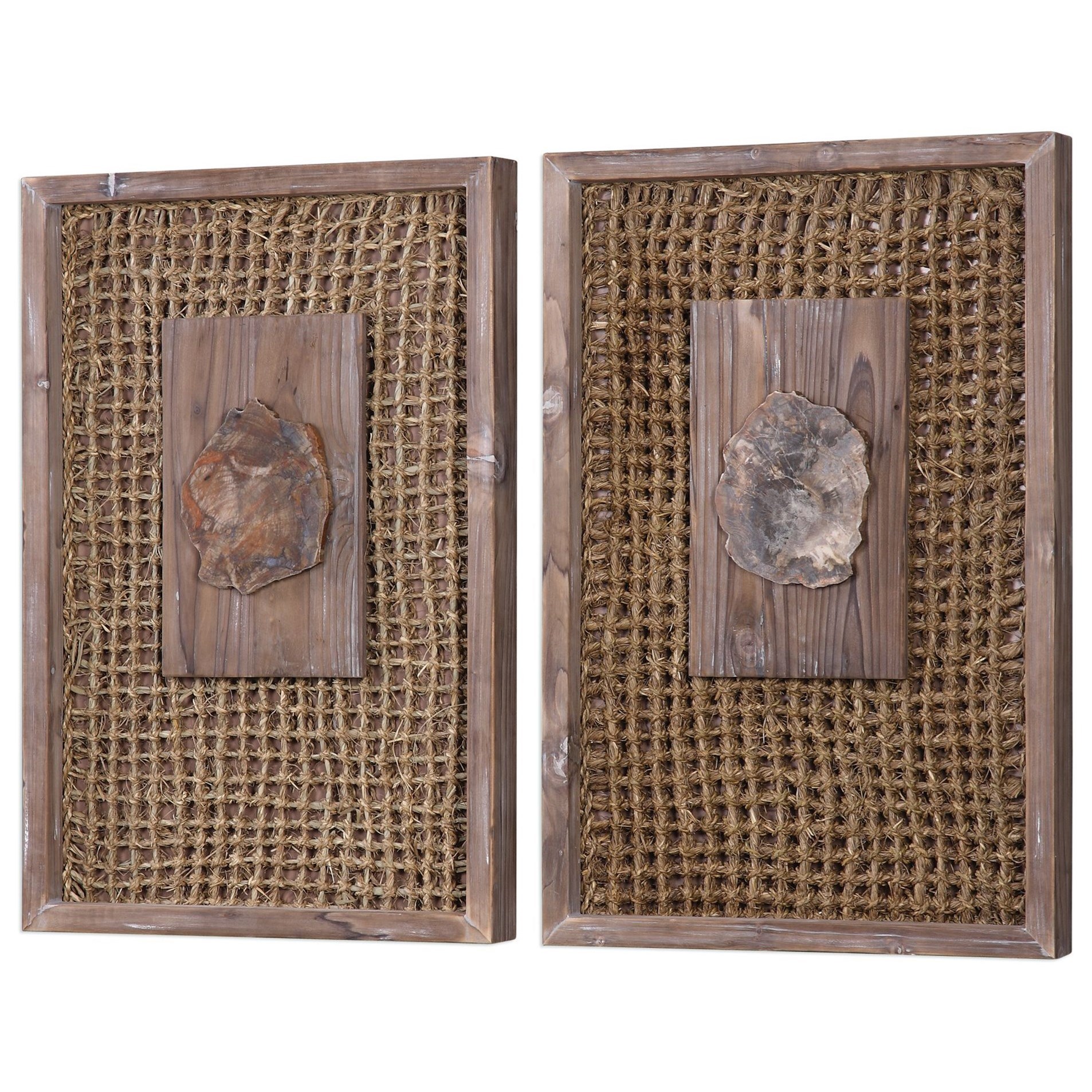 Uttermost Alternative Wall Decor 04126 Endicott Petrified Wood