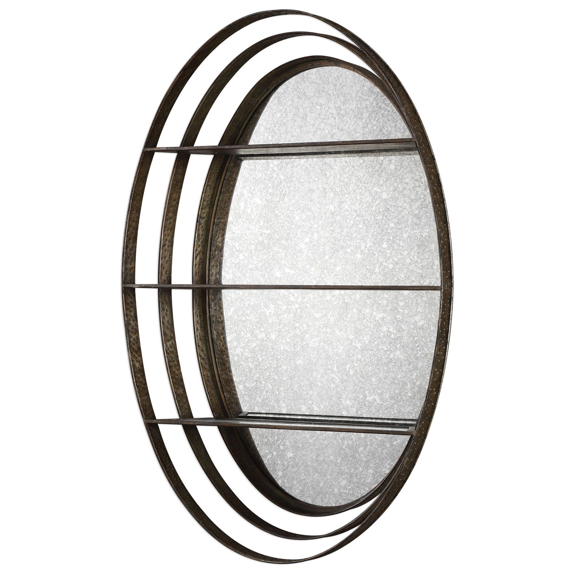 Uttermost Alternative Wall Decor Carine Antique Mirrored Wall