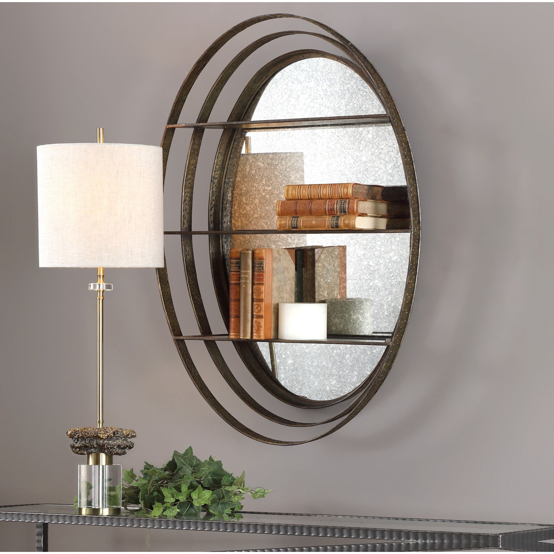 Uttermost Alternative Wall Decor 04133 Carine Antique Mirrored