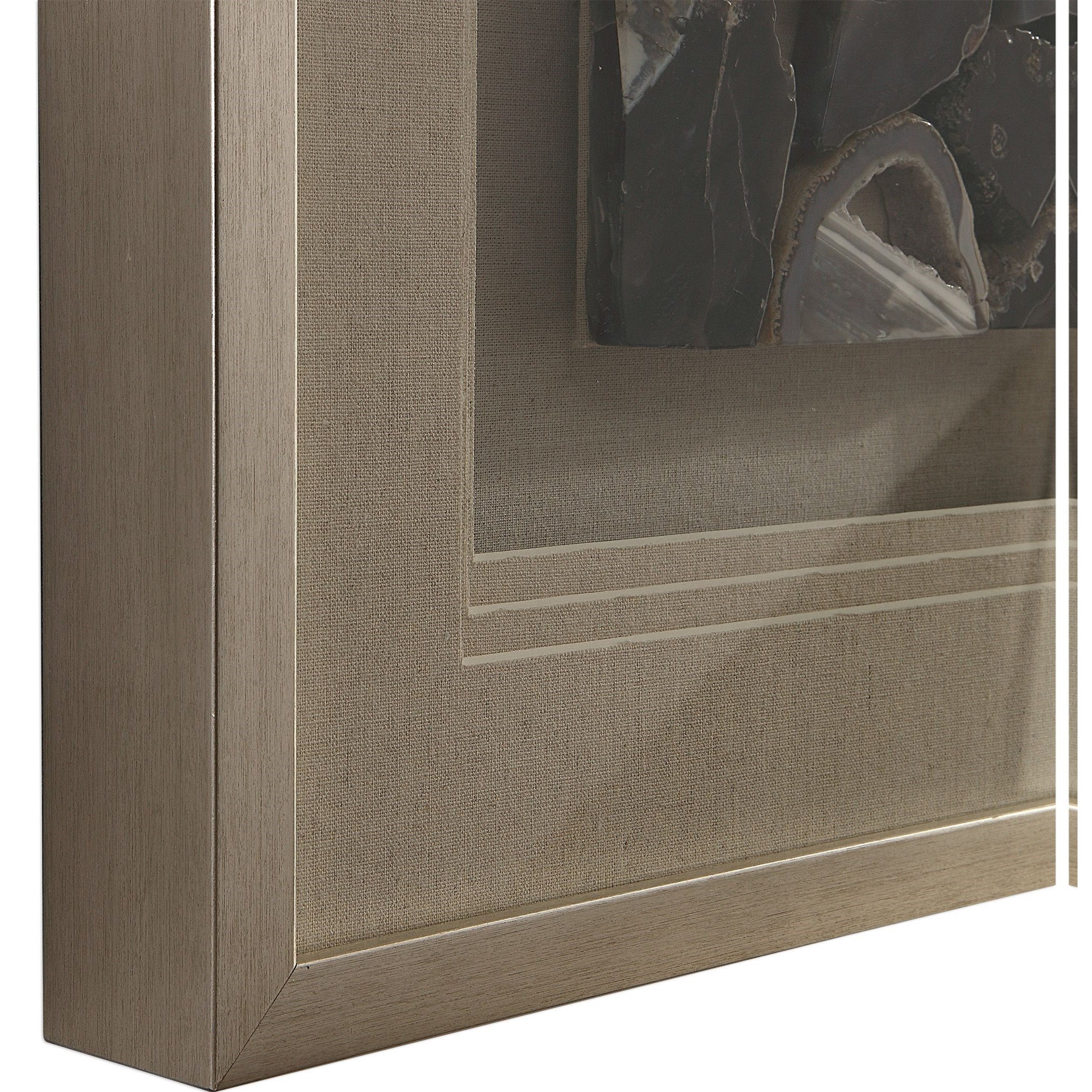 Uttermost Alternative Wall Decor 04162 Seana Agate Stone Shadow
