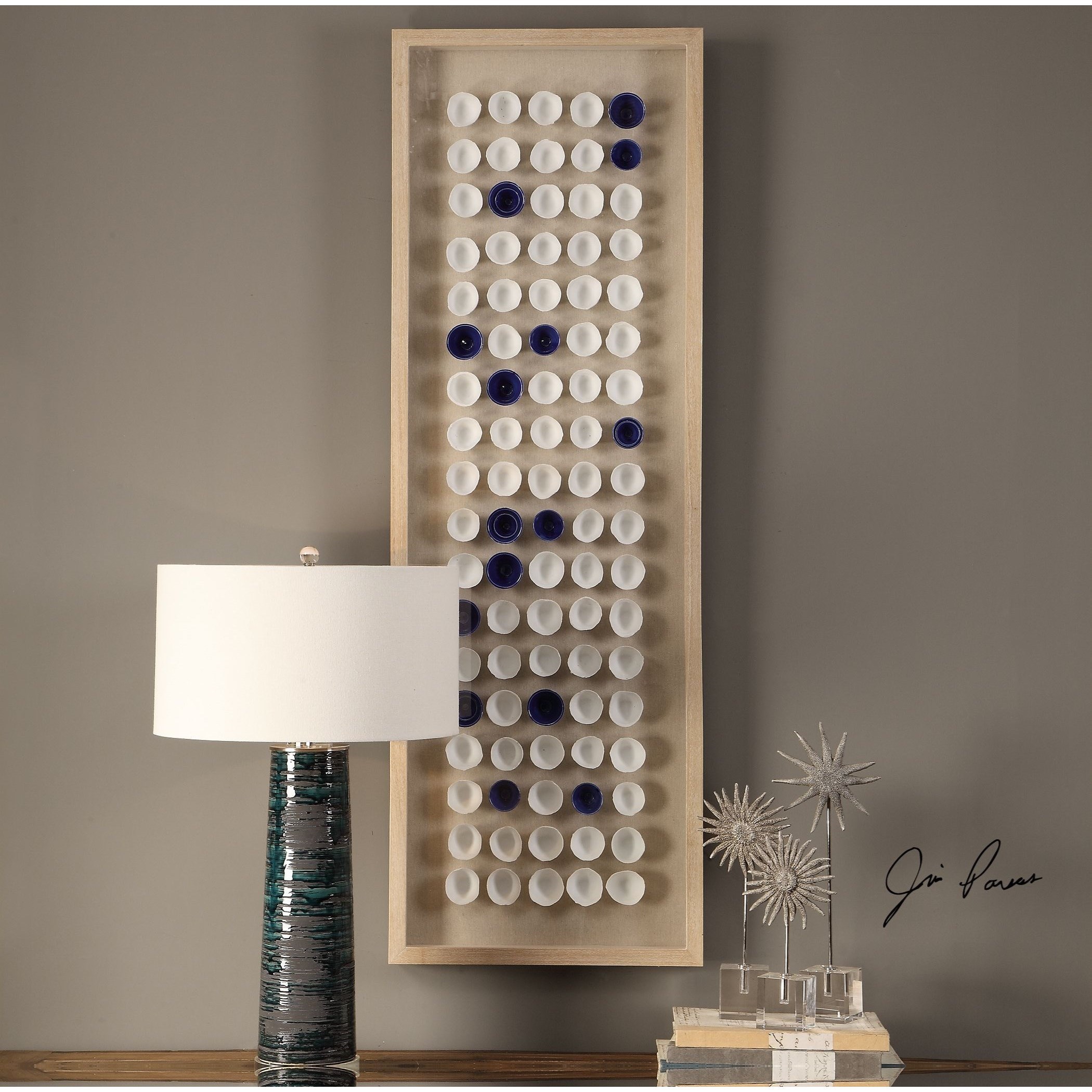 Uttermost Alternative Wall Decor Cobalt Shadow Box Suburban