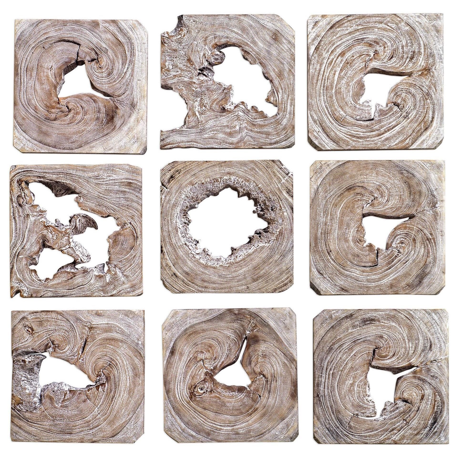 Uttermost Alternative Wall Decor 04177 Bahati Wood Wall Art Set