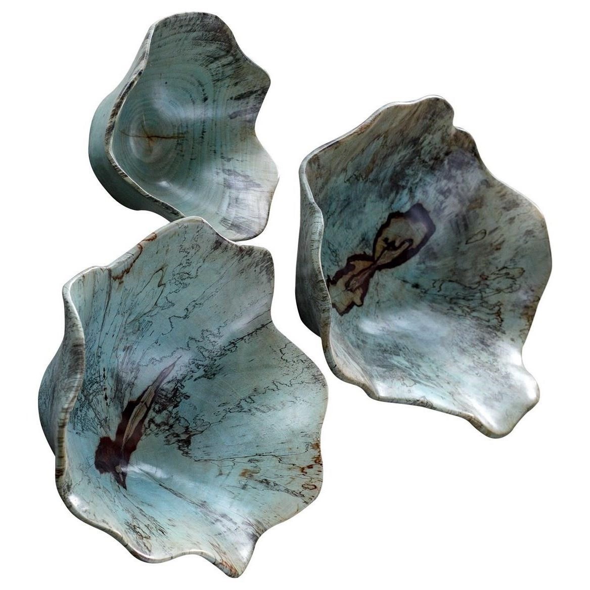 Uttermost Alternative Wall Decor Teo Wood Wall Art Set Of 3