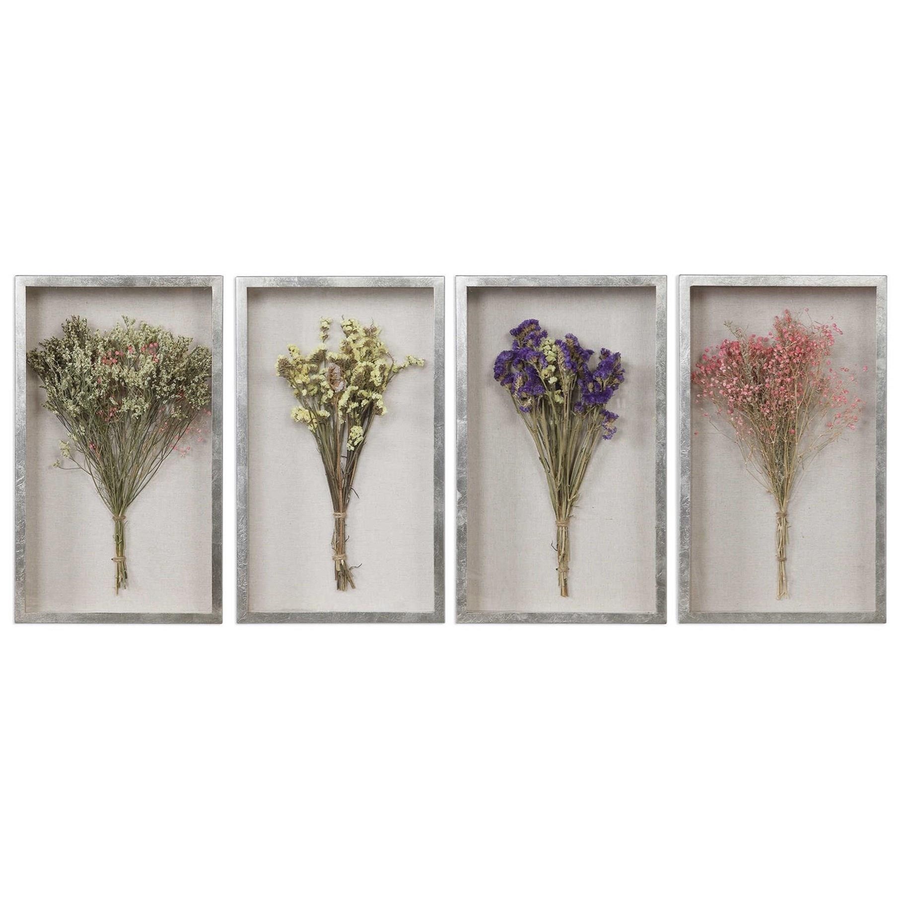 Uttermost Alternative Wall Decor 04186 Summer Bouquets Shadow Box