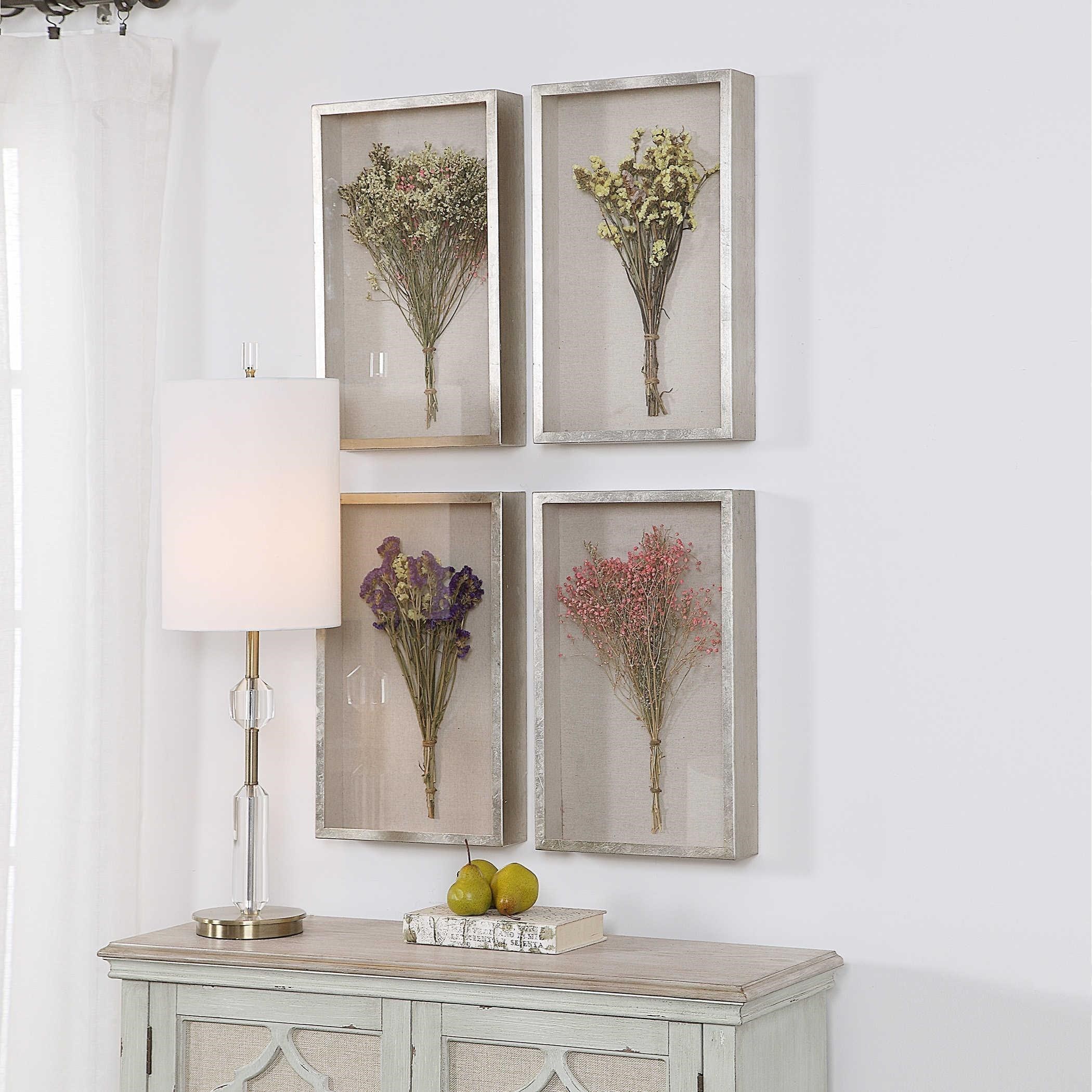 Uttermost Alternative Wall Decor 04186 Summer Bouquets Shadow Box