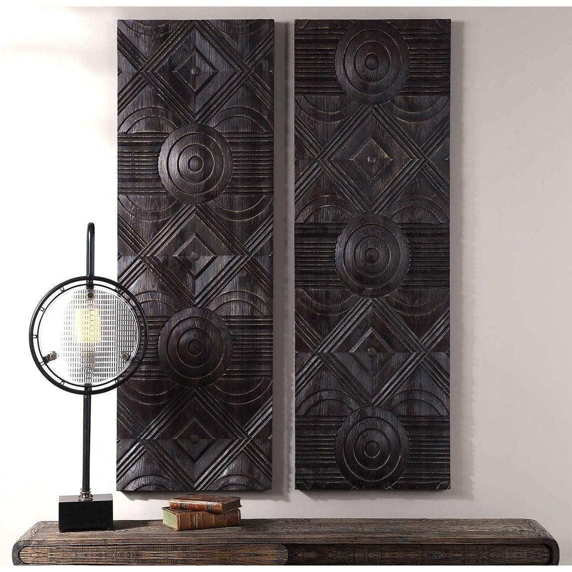 Uttermost Alternative Wall Decor 04199 Asuka Carved Wood Wall