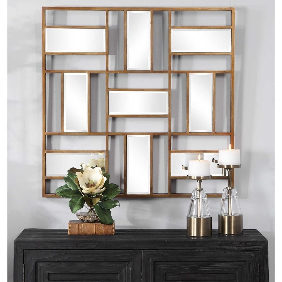Uttermost Alternative Wall Decor Nadina Mirrored Wall Decor