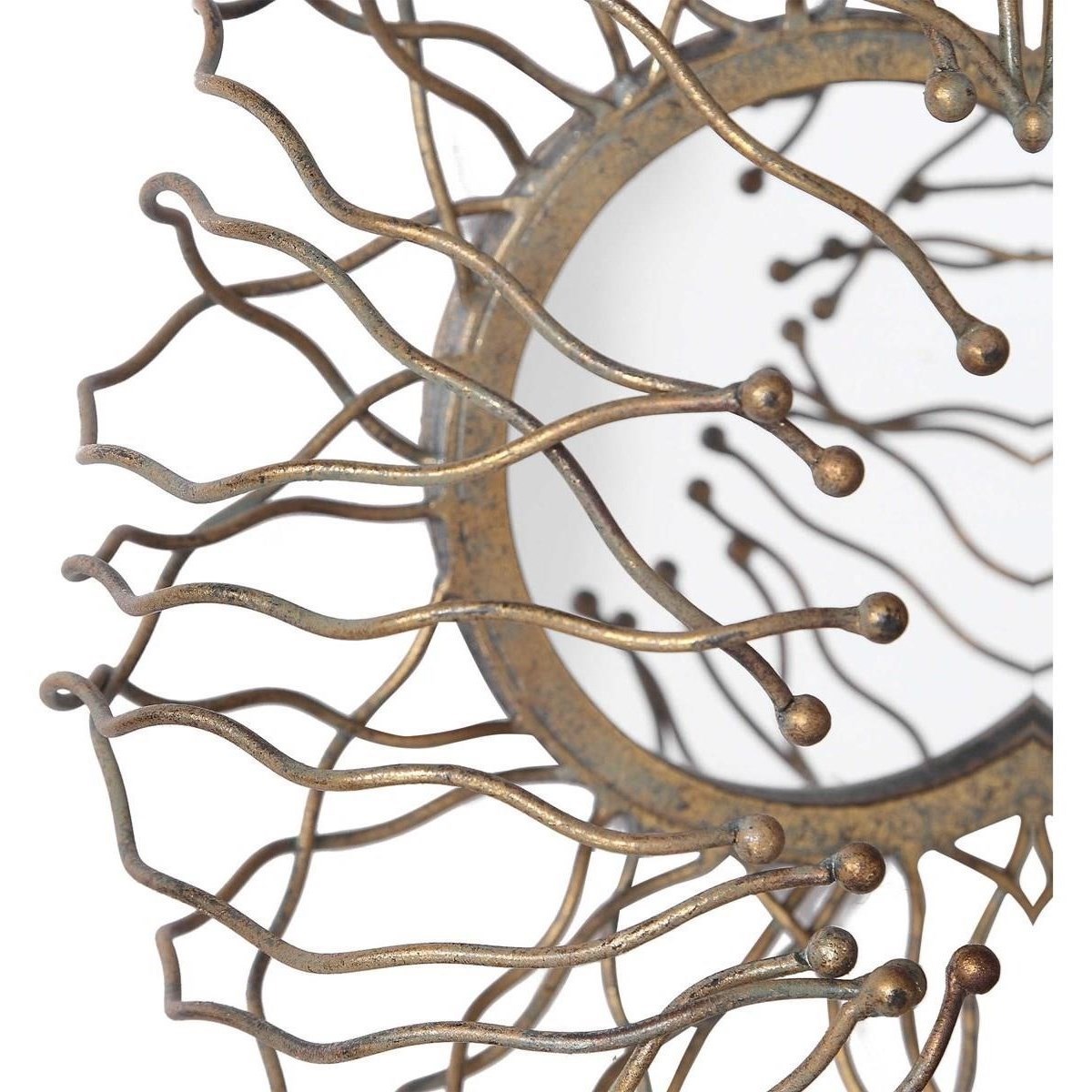 Uttermost Alternative Wall Decor 04204 Elin Mirrored Wall Decor Set Of 3 Hudson S Furniture Wall Decor