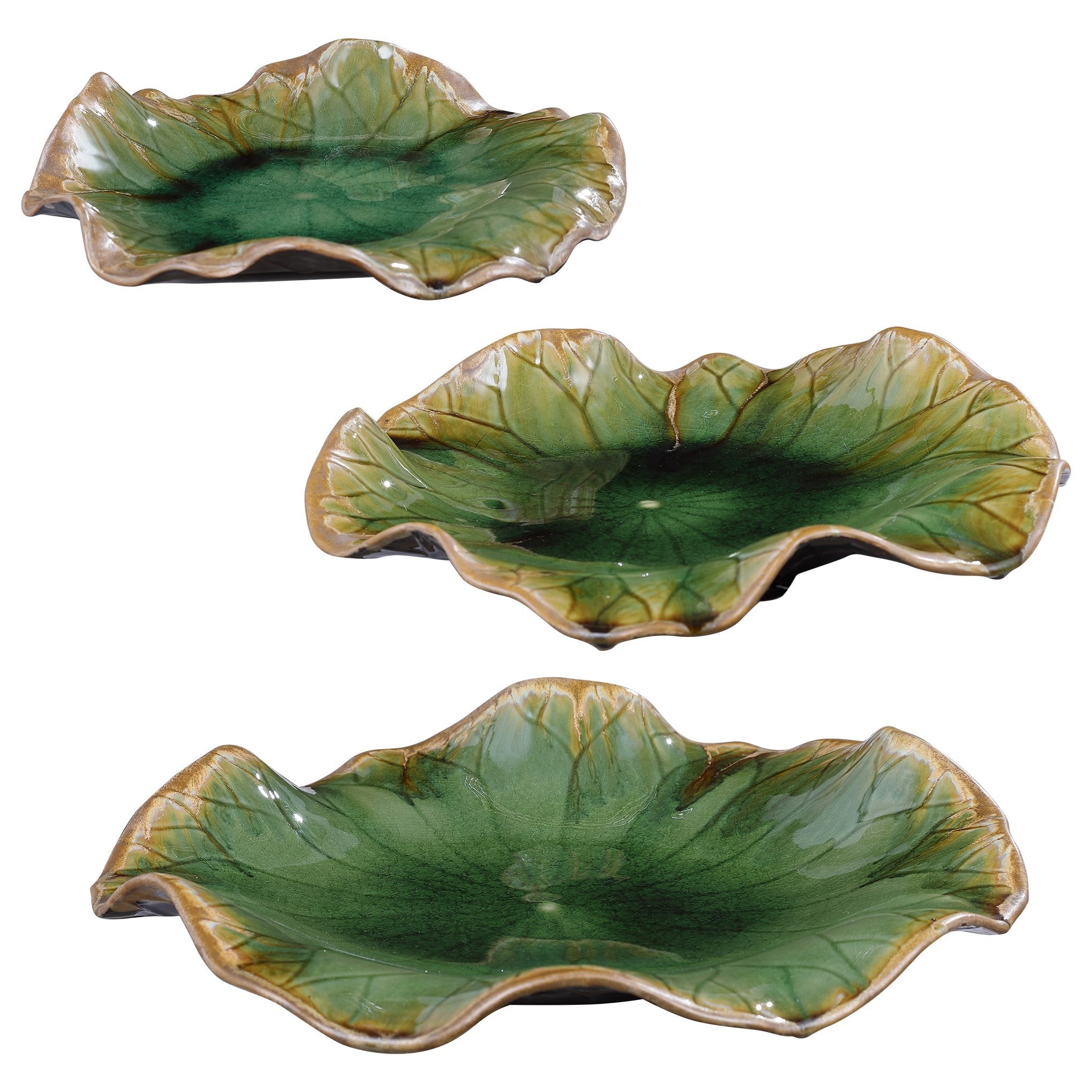 Uttermost Alternative Wall Decor 04247 Abella Green Ceramic Wall