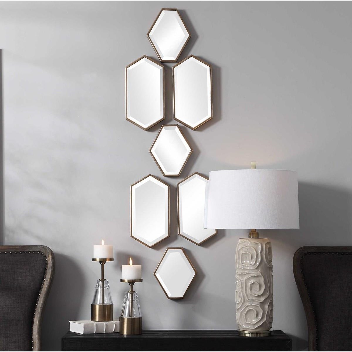 Uttermost Alternative Wall Decor Sarita Moroccan Mirrors Set Of 7