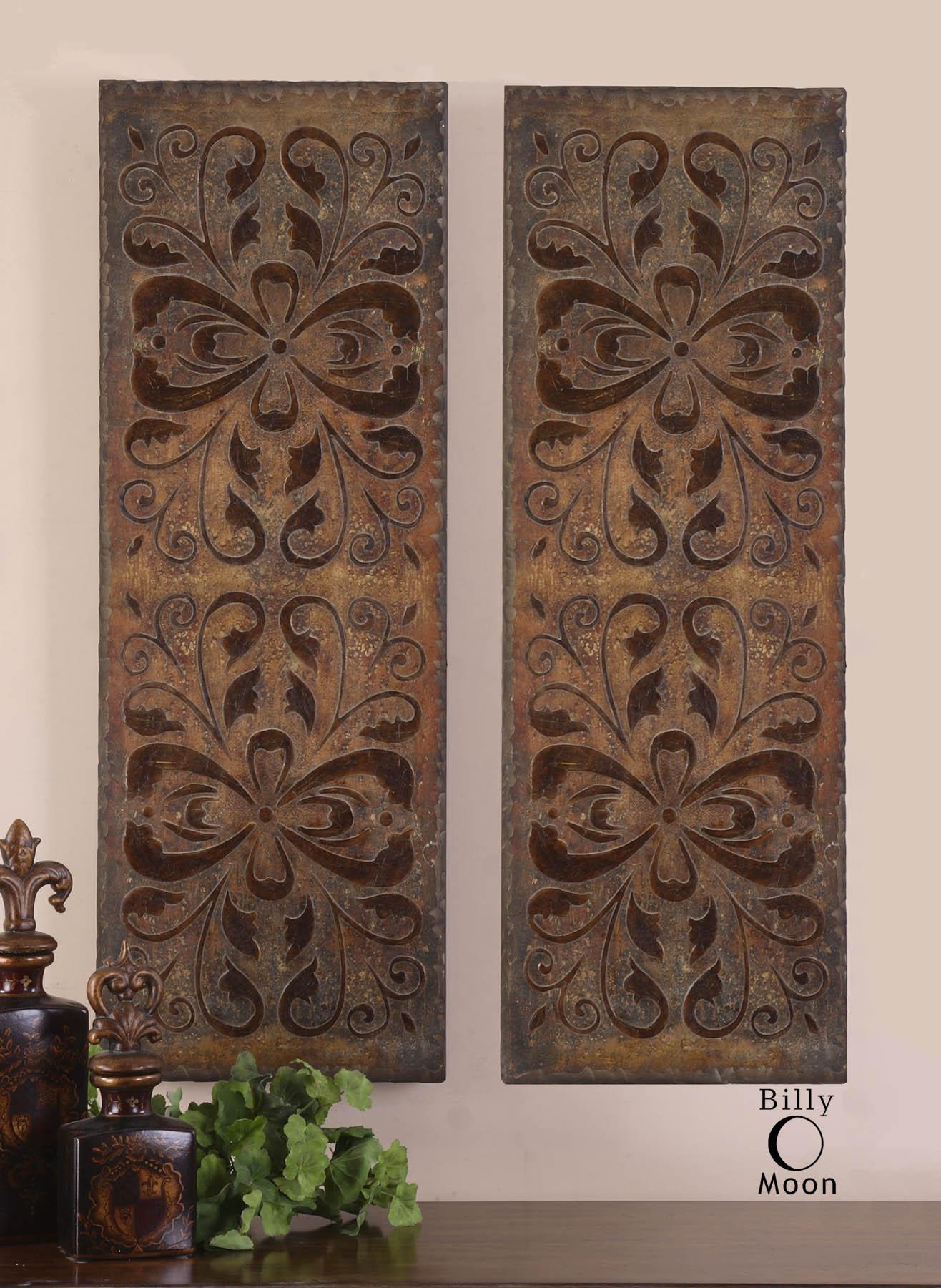 Alternative Wall Decor Alexia Panels Set Of 2 Becker Furniture