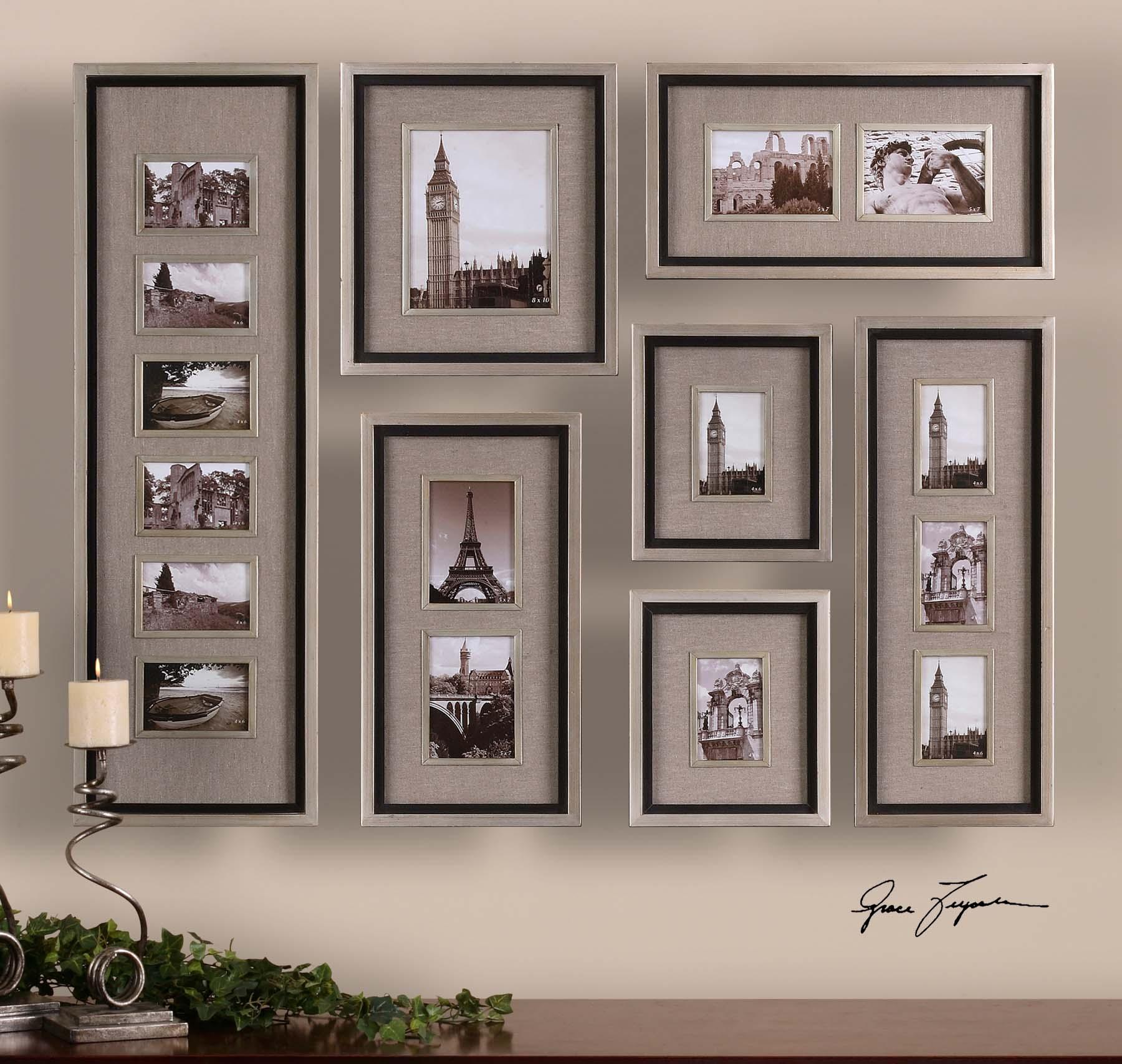 Uttermost Alternative Wall Decor Massena Photo Collage Set Of 7