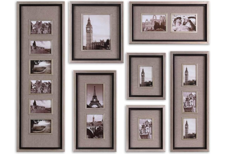 Uttermost Alternative Wall Decor 14458 Massena Photo Collage Set