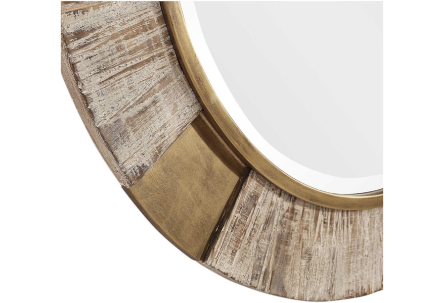 Uttermost Mirrors Round Reuben Gold Round Mirror Jacksonville Furniture Mart Wall Mirrors