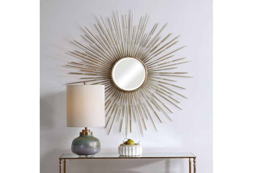 Uttermost Mirrors Round Golden Rays Starburst Mirror Wayside Furniture Wall Mirrors Uttermost Mirrors Round Golden Rays Starburst Mirror Wayside Furniture Wall Mirrors