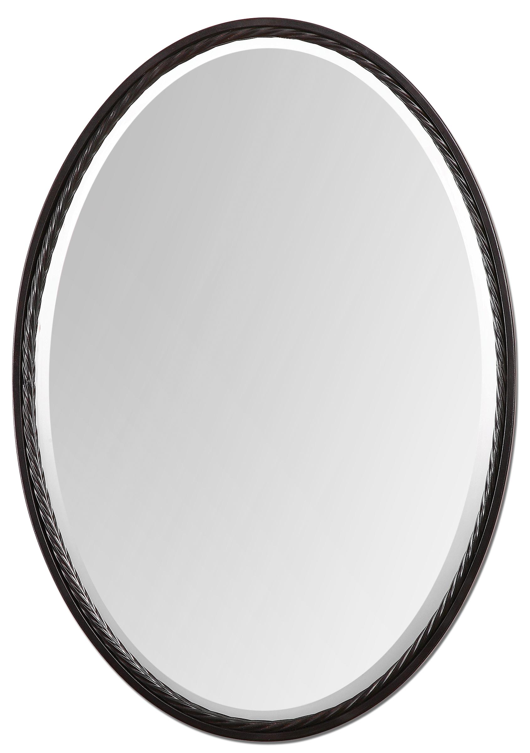 Uttermost Mirrors Oval 01116 Casalina Oil Rubbed Bronze Dunk
