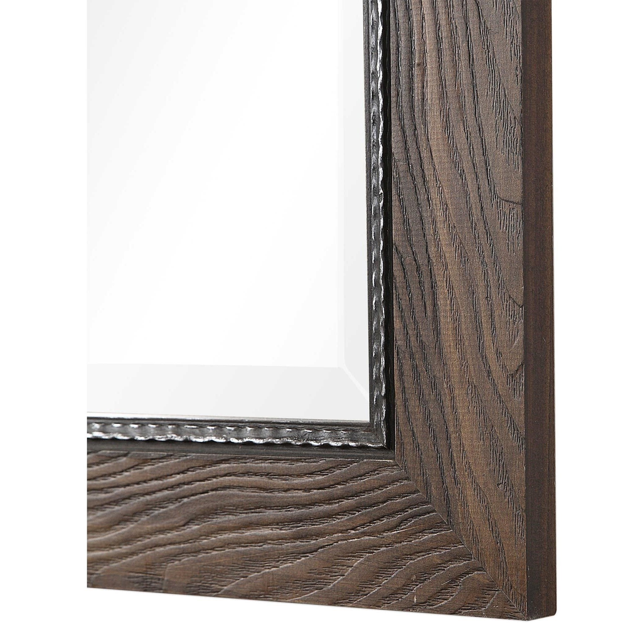 Uttermost Mirrors Lanford Walnut Vanity Mirror Wayside Furniture