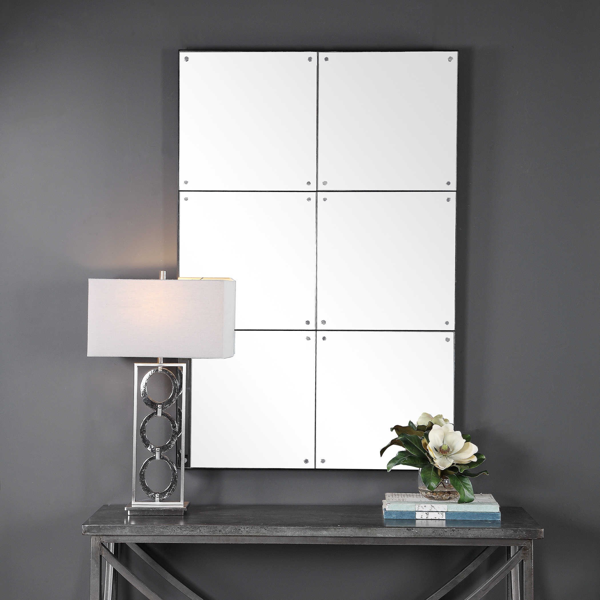 Uttermost Mirrors 09594 Eldred Industrial Wall Mirror Esprit