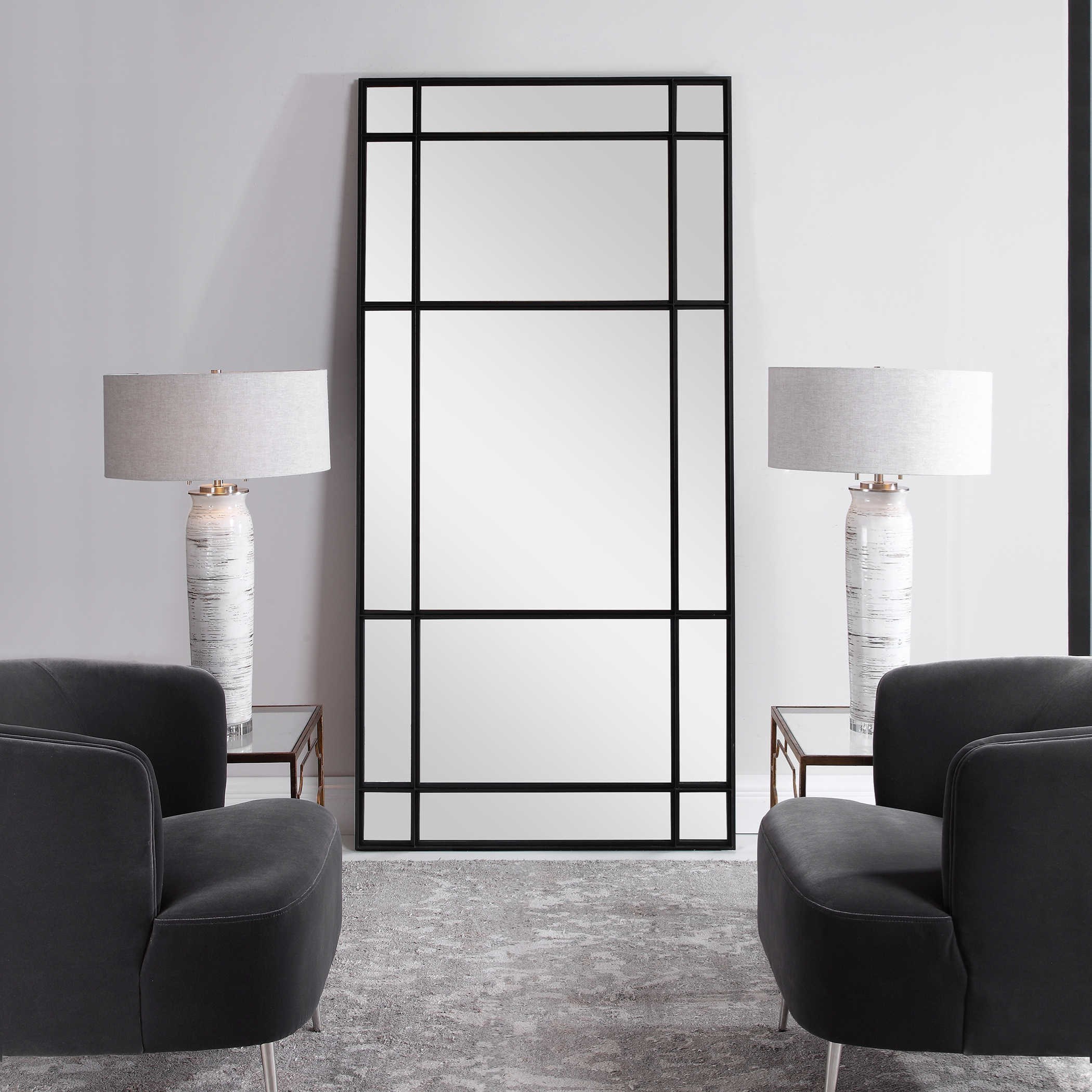 Uttermost Mirrors 09598 Spurgeon Leaner Mirror Dunk Bright Furniture Wall Mirrors