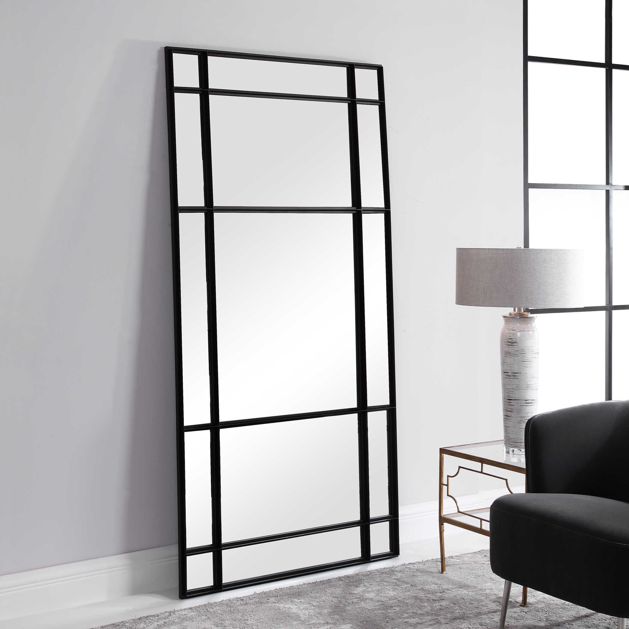 Uttermost Mirrors 09598 Spurgeon Leaner Mirror Dunk Bright Furniture Wall Mirrors