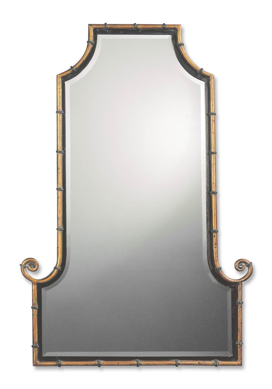 Uttermost Arched Mirrors Himalaya Iron Suburban Furniture Wall Mirrors