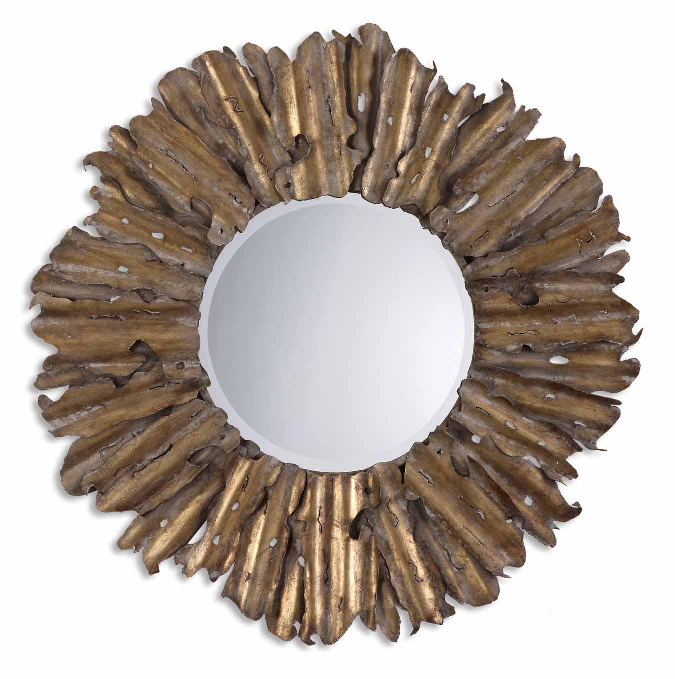Uttermost Mirrors Round Hemani Wayside Furniture Wall Mirrors