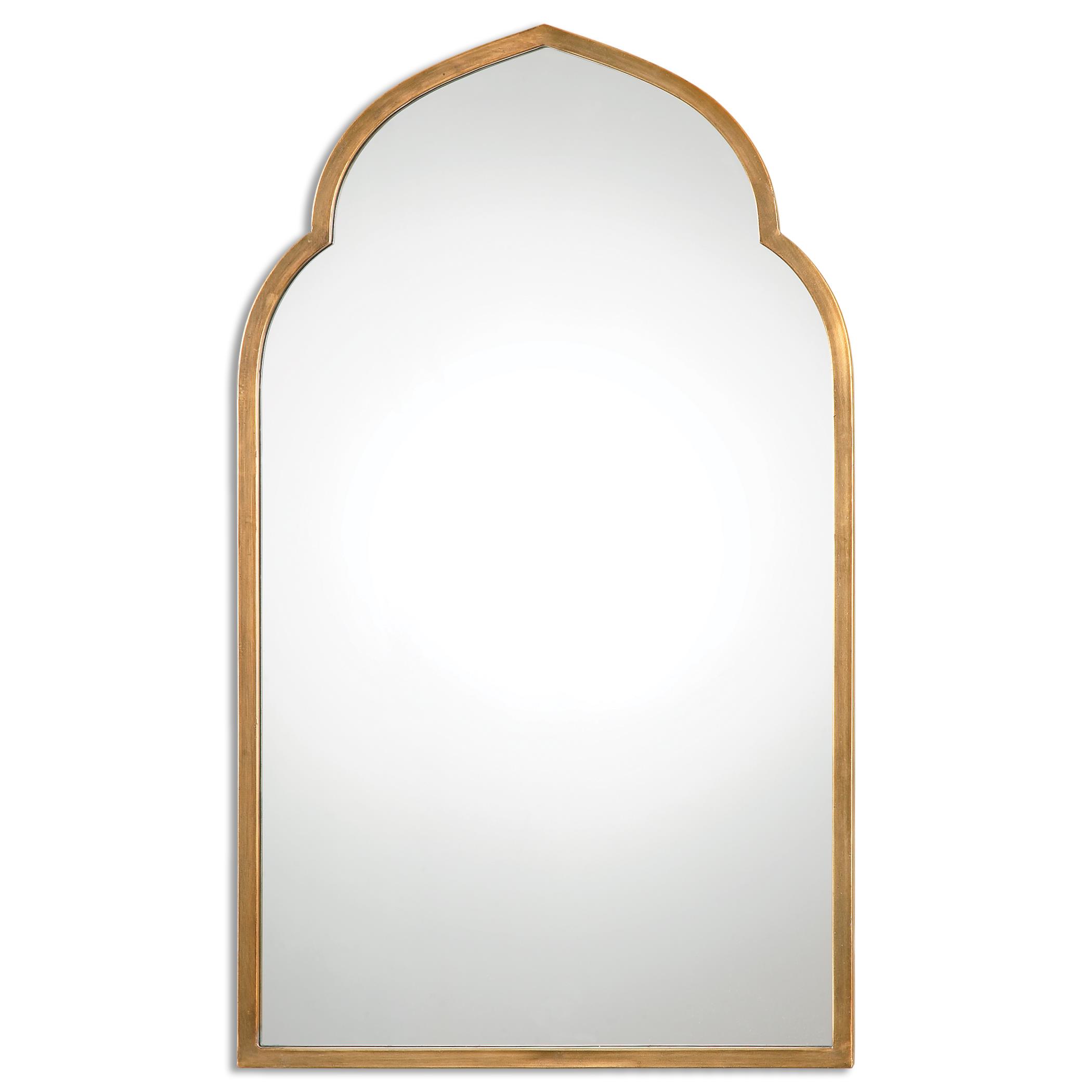 Uttermost Arched Mirrors 12907 Kenitra Gold Arch Mirror Hudson S Furniture Wall Mirrors