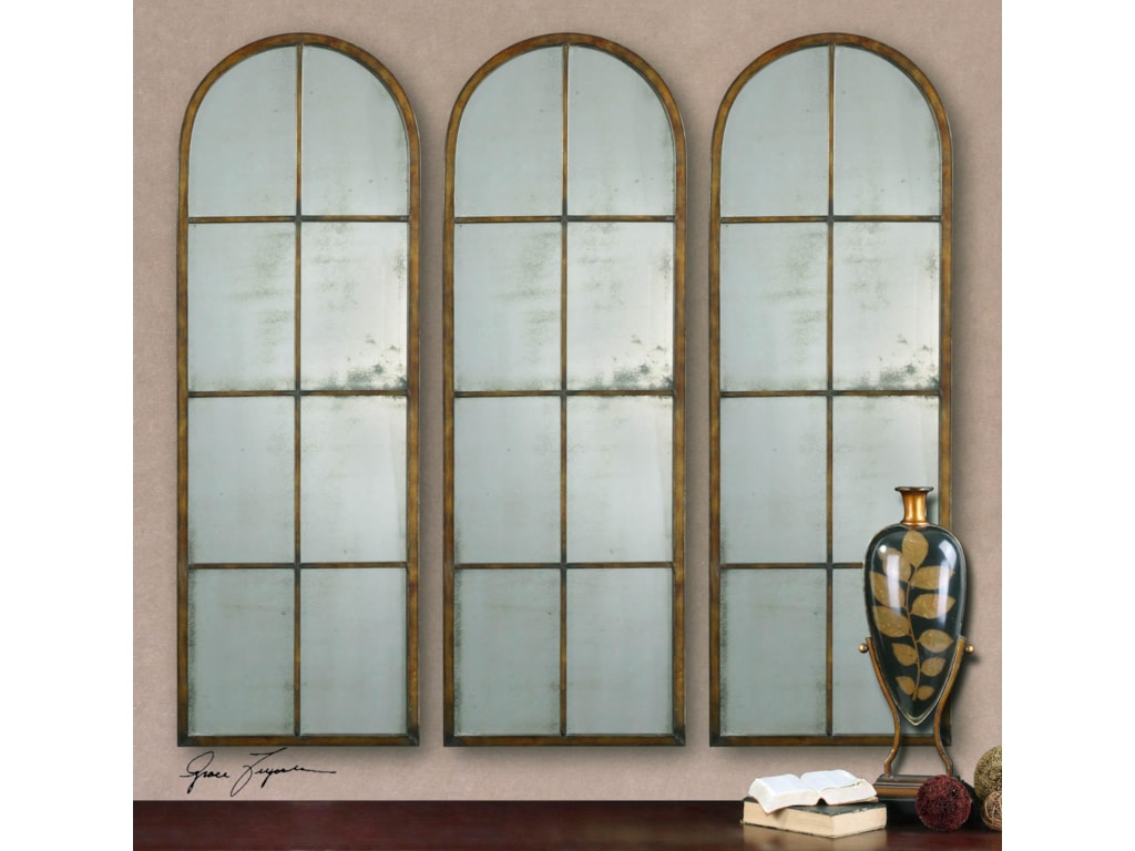 Uttermost Mirrors 13463 P Amiel Arch Dunk Bright Furniture Uttermost Mirrorsamiel Arch