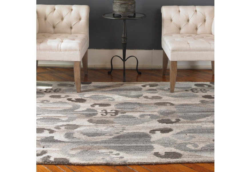 Uttermost Rugs 73048 9 Sepino X 12 Rug Gray Dunk Bright Rugs 73048 9 Sepino X 12 Rug Gray