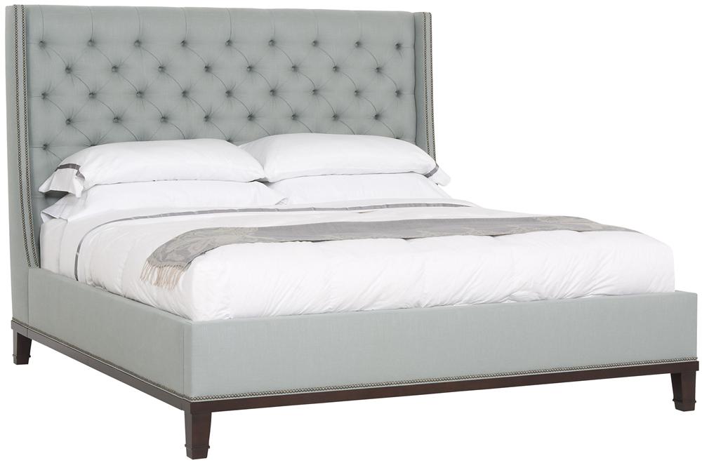 Vanguard Furniture Master Bedroom Cleo King Upholstered Bed