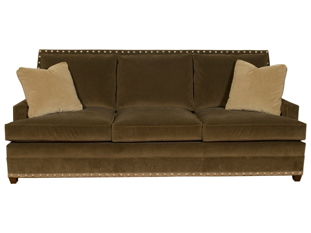 Vanguard Furniture American Bungalow 604 S Customizable Riverside 3 Vanguard Furniture American Bungalowriverside 3 Seat Sofa