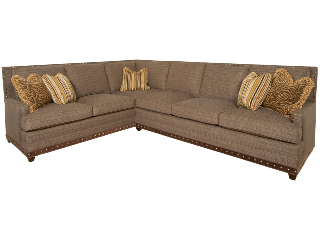 Vanguard Furniture American Bungalow Riverside Sectional Sofa Vanguard Furniture American Bungalowriverside Sectional Sofa