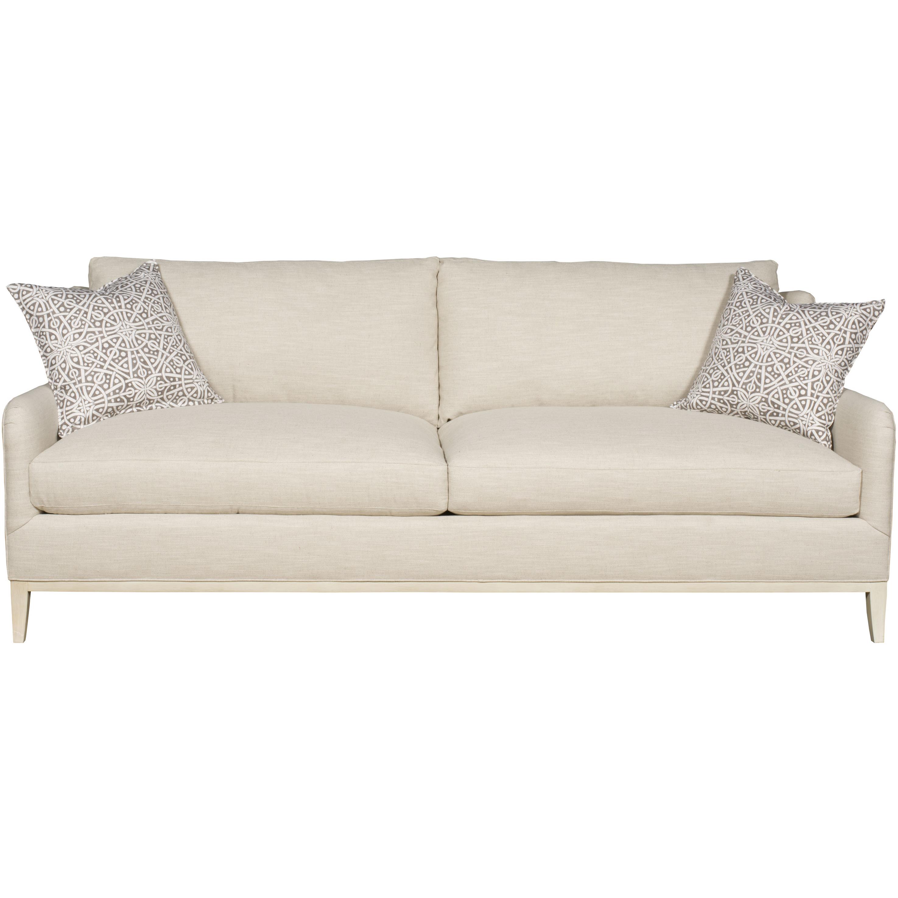 Vanguard Furniture Fisher Contemporary Sofa With Track Arms Sprintz Furniture Sofas