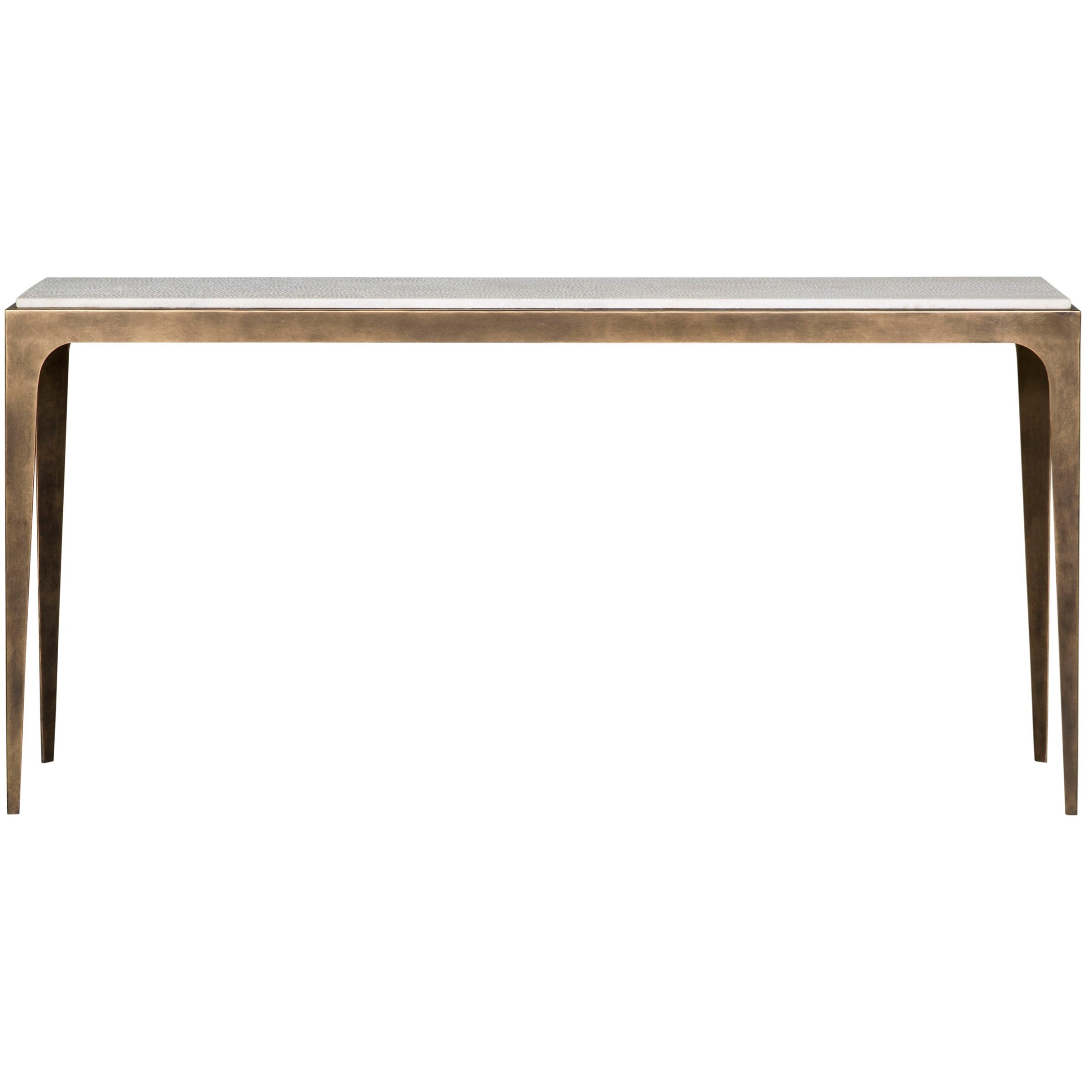 Vanguard Furniture Hancock Console Table With Marble Top Belfort Furniture End Tables