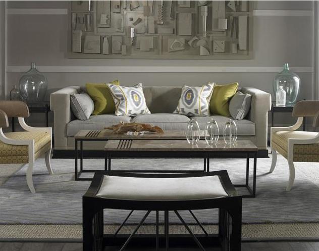 Vanguard Furniture Thom Filicia Home Collection Contemporary French Fort Upholstered Bench Jacksonville Furniture Mart Upholstered Benches