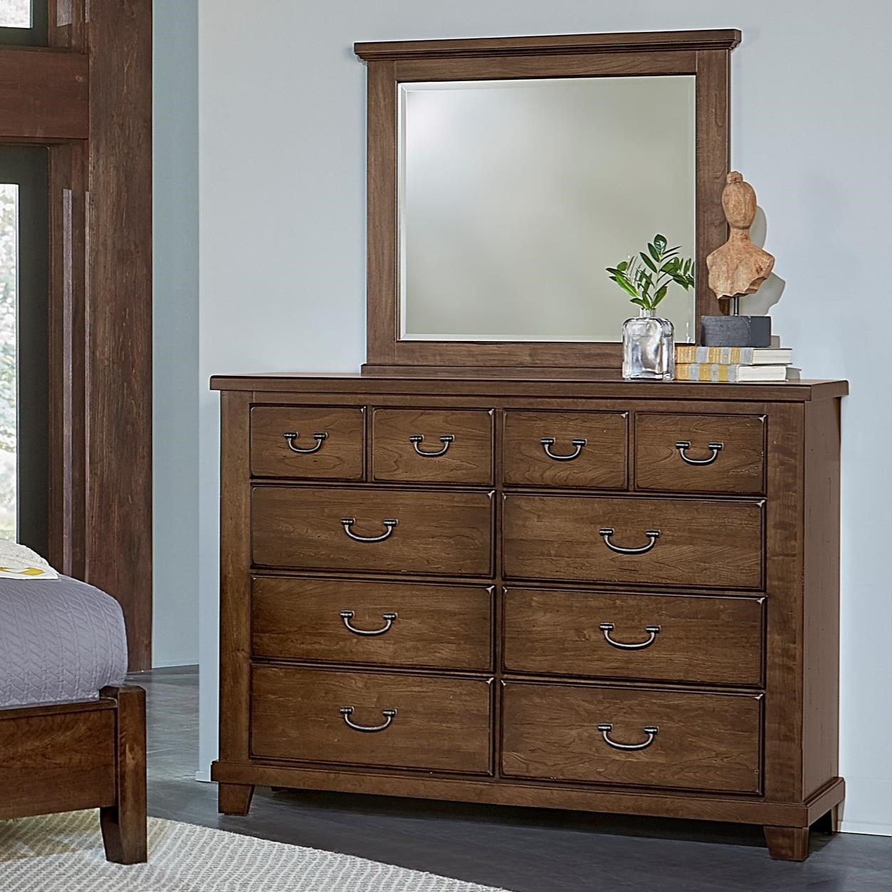 Vaughan Bassett American Cherry Solid Wood Cherry Bureau