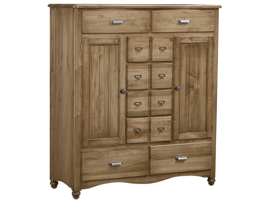 Vaughan Bett American Maple 402 117 Solid Wood Sweater Chest 8 Vaughan Bett American Maplesweater Chest 8 Drawers 2 Shelves