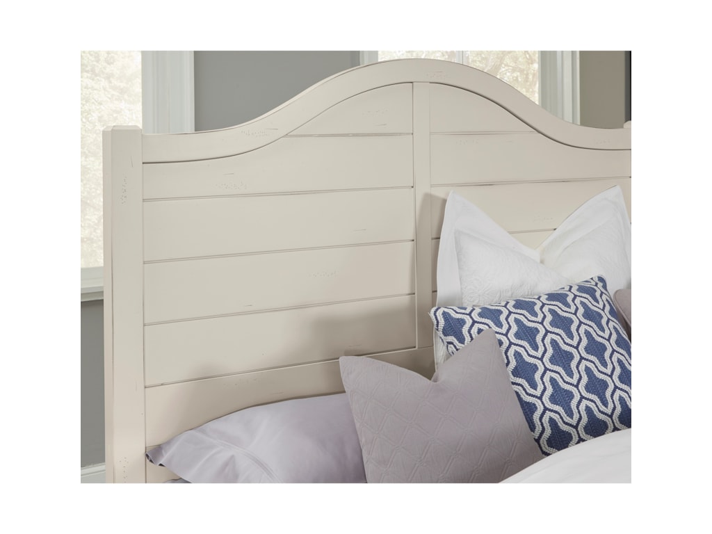 Vaughan Bassett American MapleFull Shiplap Headboard