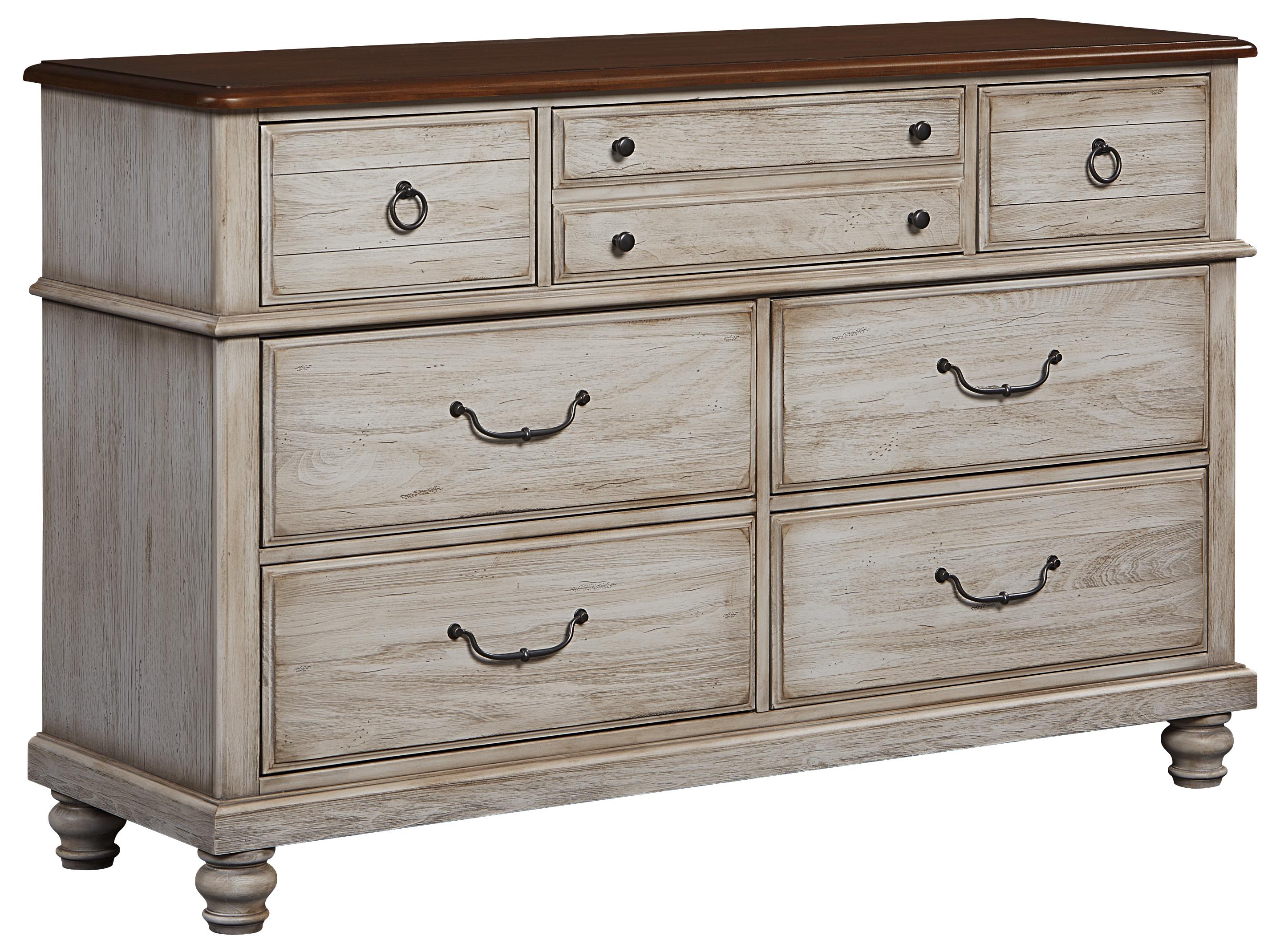 Vaughan Bassett Arrendelle 442 002 Transitional Dresser 7